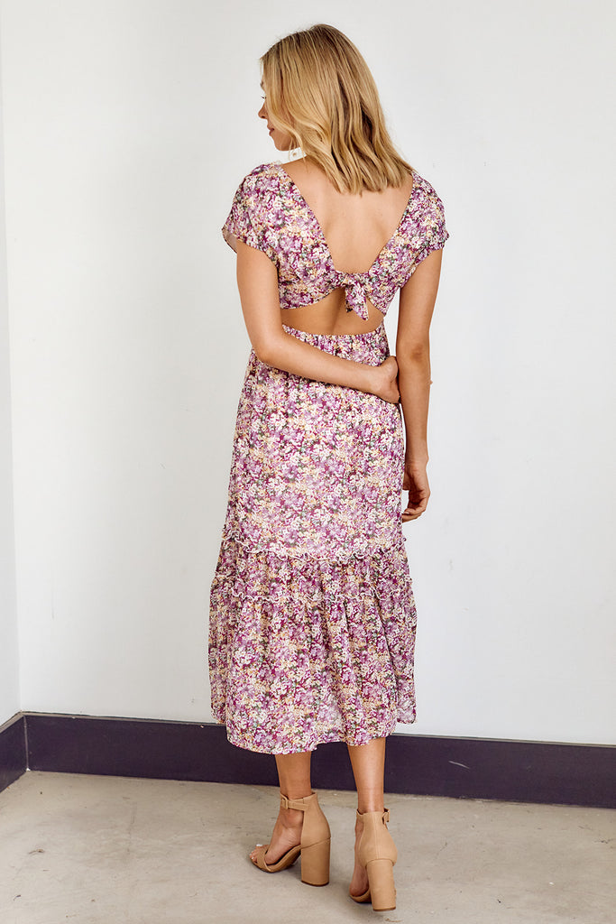 Dovie Floral Maxi Dress - fab'rik