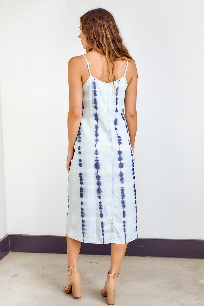 Marleigh Tie Dye Midi Dress - fab'rik