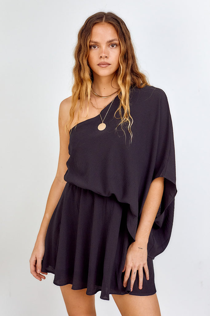 Meya One Shoulder Dress - fab'rik
