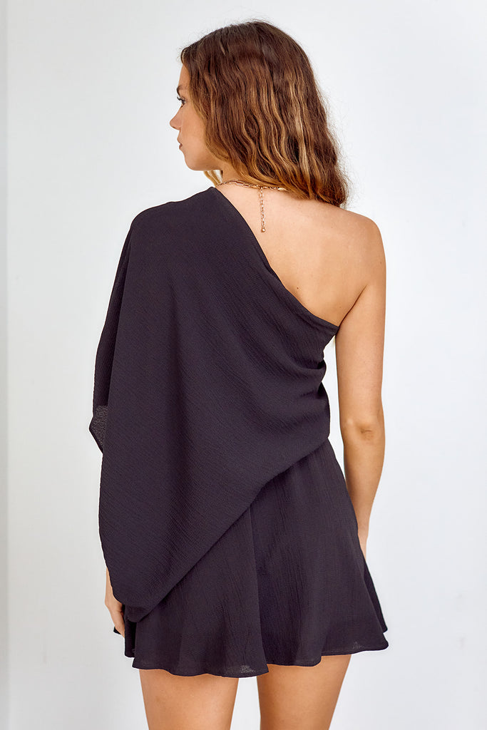 Meya One Shoulder Dress - fab'rik