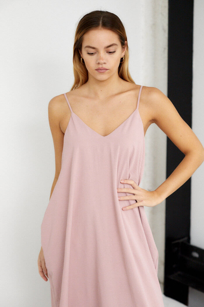 Luna Sleeveless Maxi Dress - fab'rik