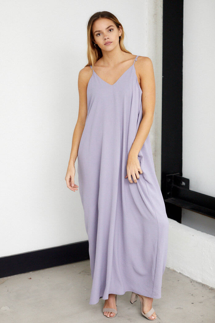Luna Sleeveless Maxi Dress - fab'rik