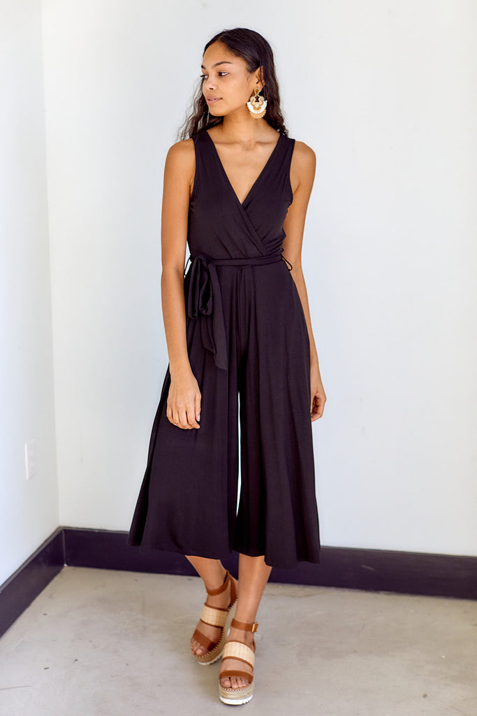 SALE - Winnie Cropped Jumpsuit - fab'rik