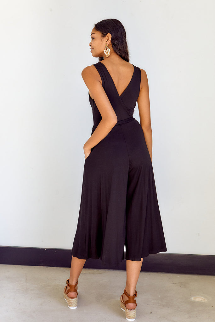 SALE - Winnie Cropped Jumpsuit - fab'rik