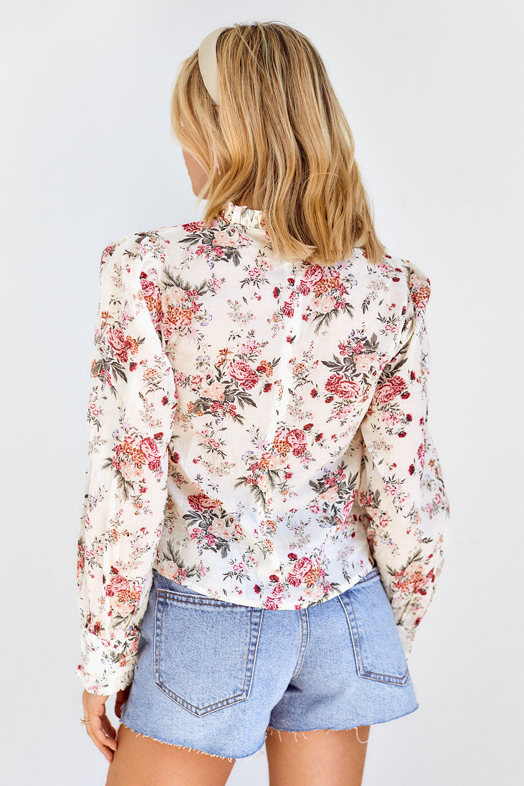SALE - Nadine Floral Blouse - fab'rik