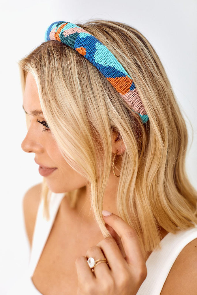Alisa Beaded Headband - fab'rik