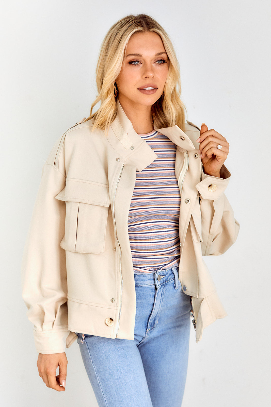 SALE - Gabi Utility Jacket - fab'rik