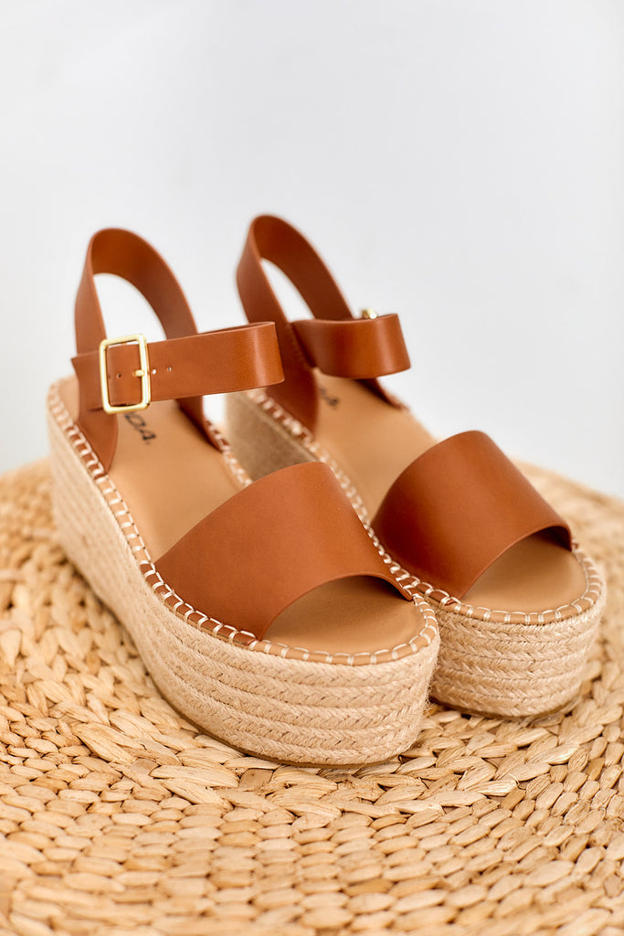 SALE - Mari Flatform Sandal - fab'rik
