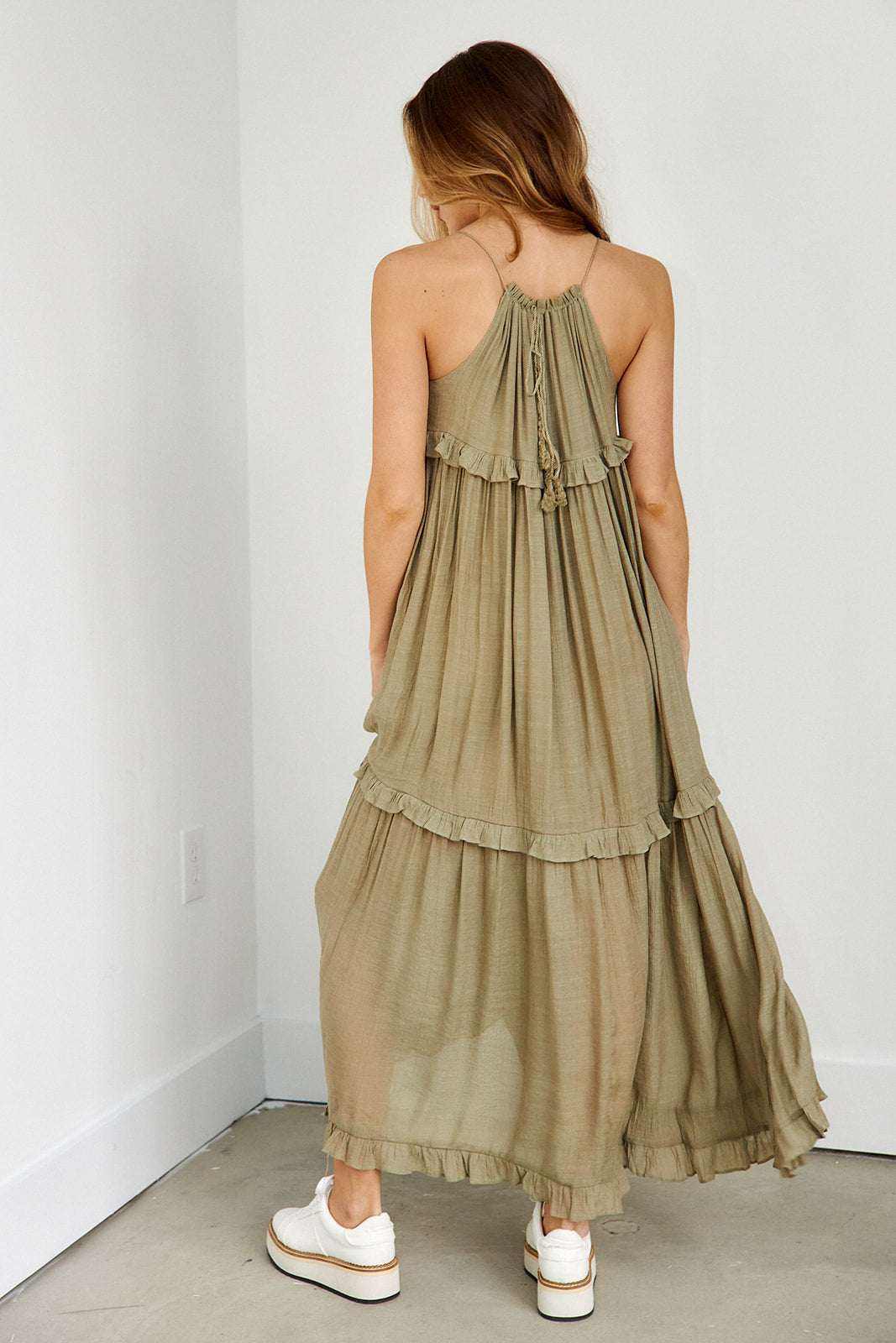 Metta Tiered Maxi Dress - fab'rik