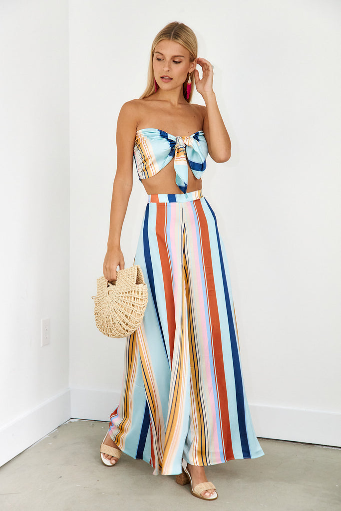 Ottie Striped Pants - fab'rik