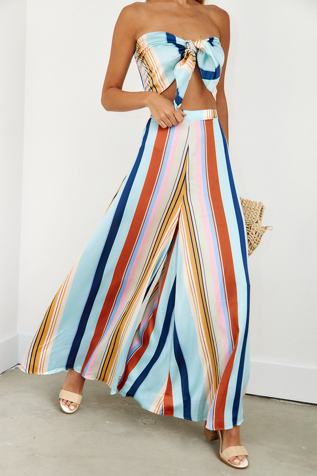 Ottie Striped Pants - fab'rik