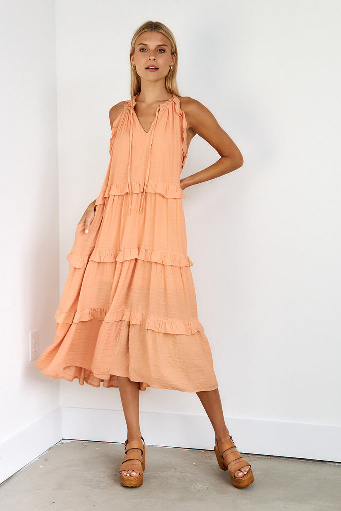 Jerne Tiered Maxi Dress - fab'rik