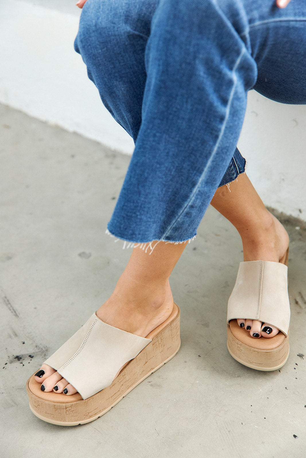 PRE-ORDER Musse & Cloud Dusy Platform Wedge - fab'rik