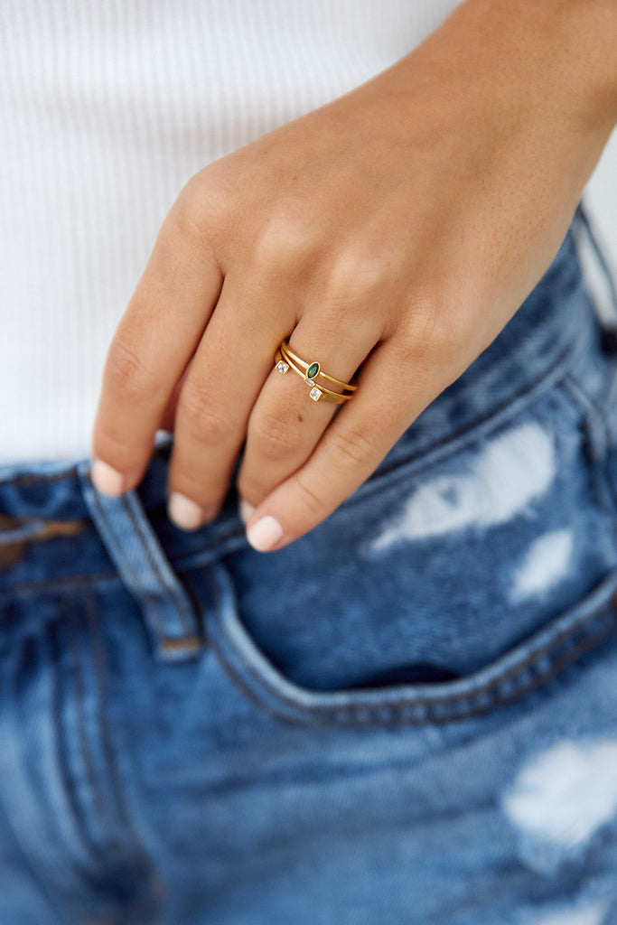 Rimma Dainty Ring Set - fab'rik