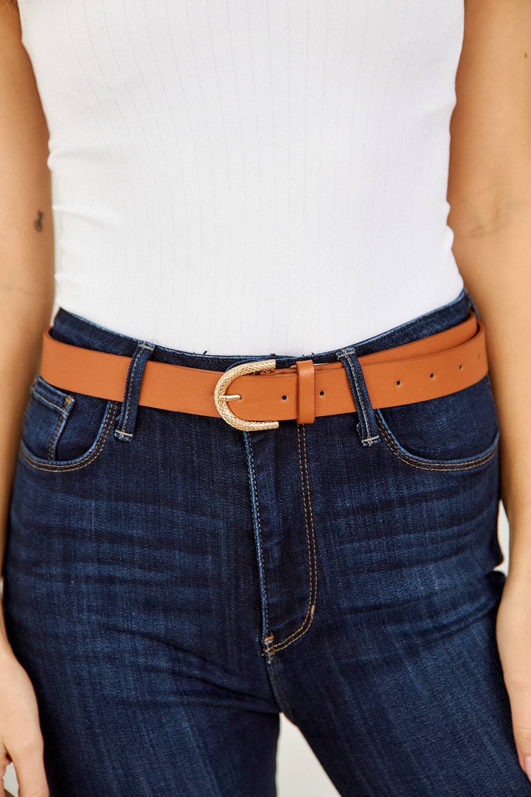 Orson Faux Leather Belt - fab'rik