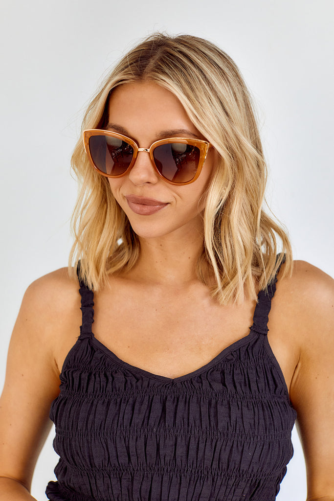 Aymes Oversized Cat Eye Sunglasses - fab'rik