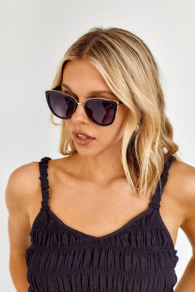 Aymes Oversized Cat Eye Sunglasses - fab'rik