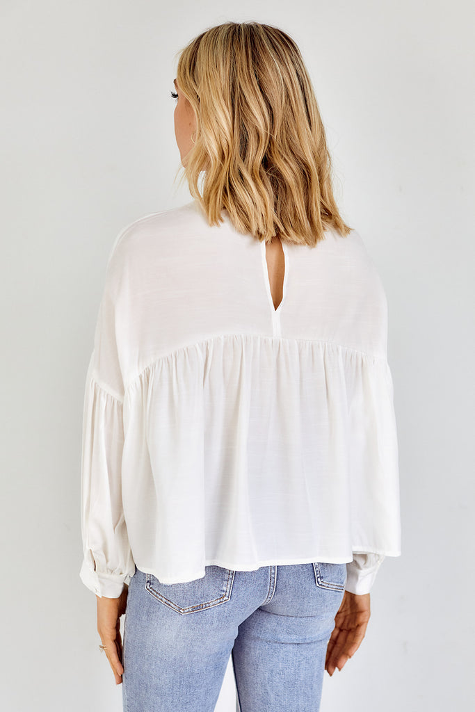 SALE - Waylyn Long Sleeve Blouse - fab'rik