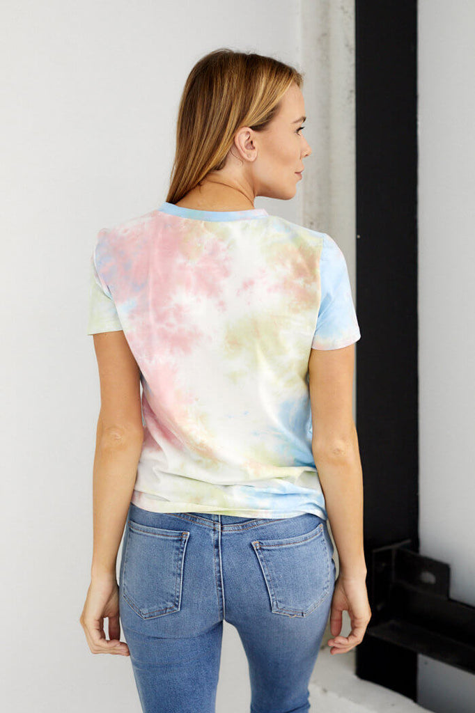 Emerson Distressed Tie-Dye Knit Top - fab'rik