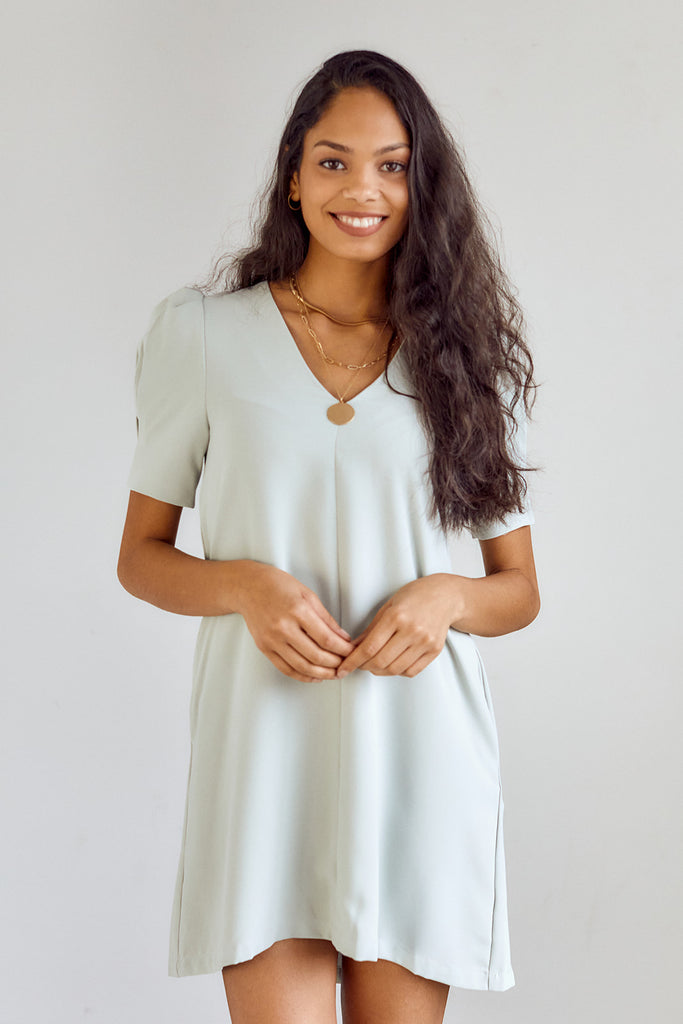 Lize Puff Sleeve Dress - fab'rik