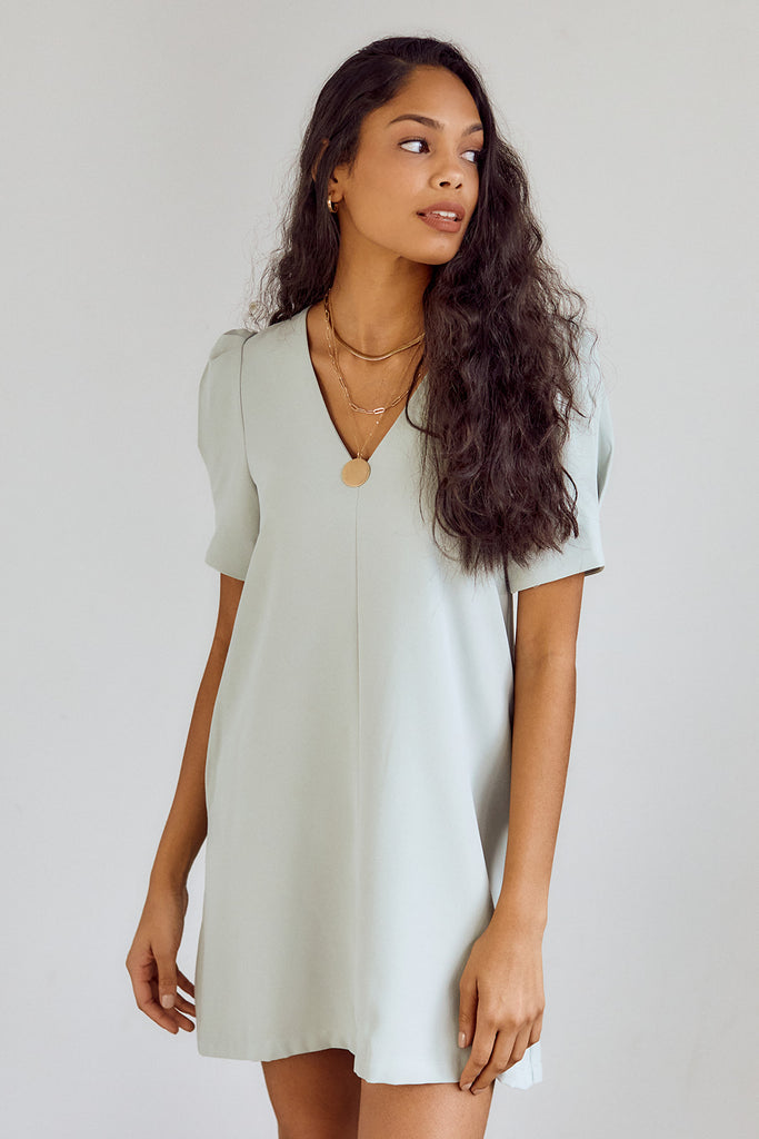 Lize Puff Sleeve Dress - fab'rik