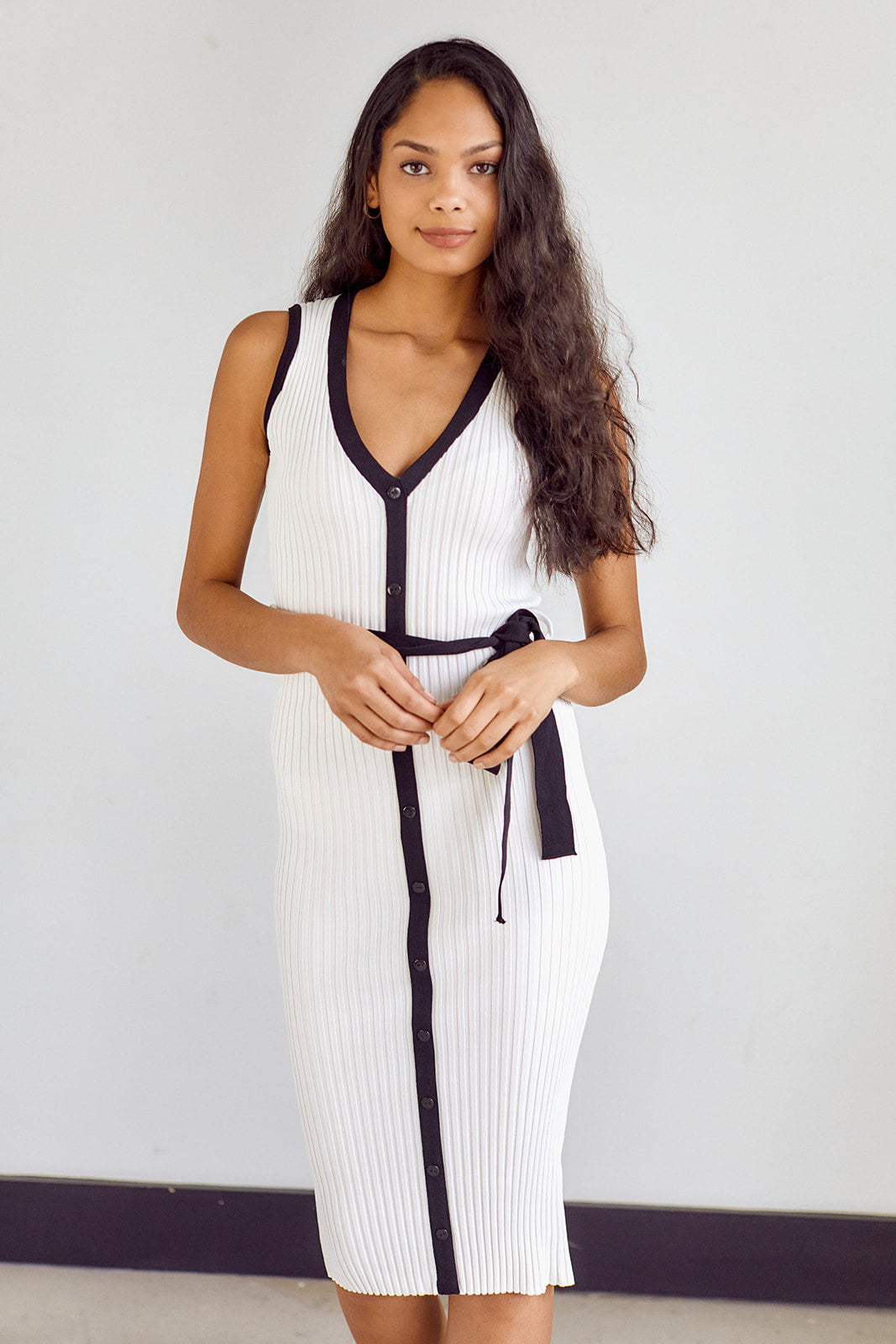 Shona Knit Midi Dress - fab'rik