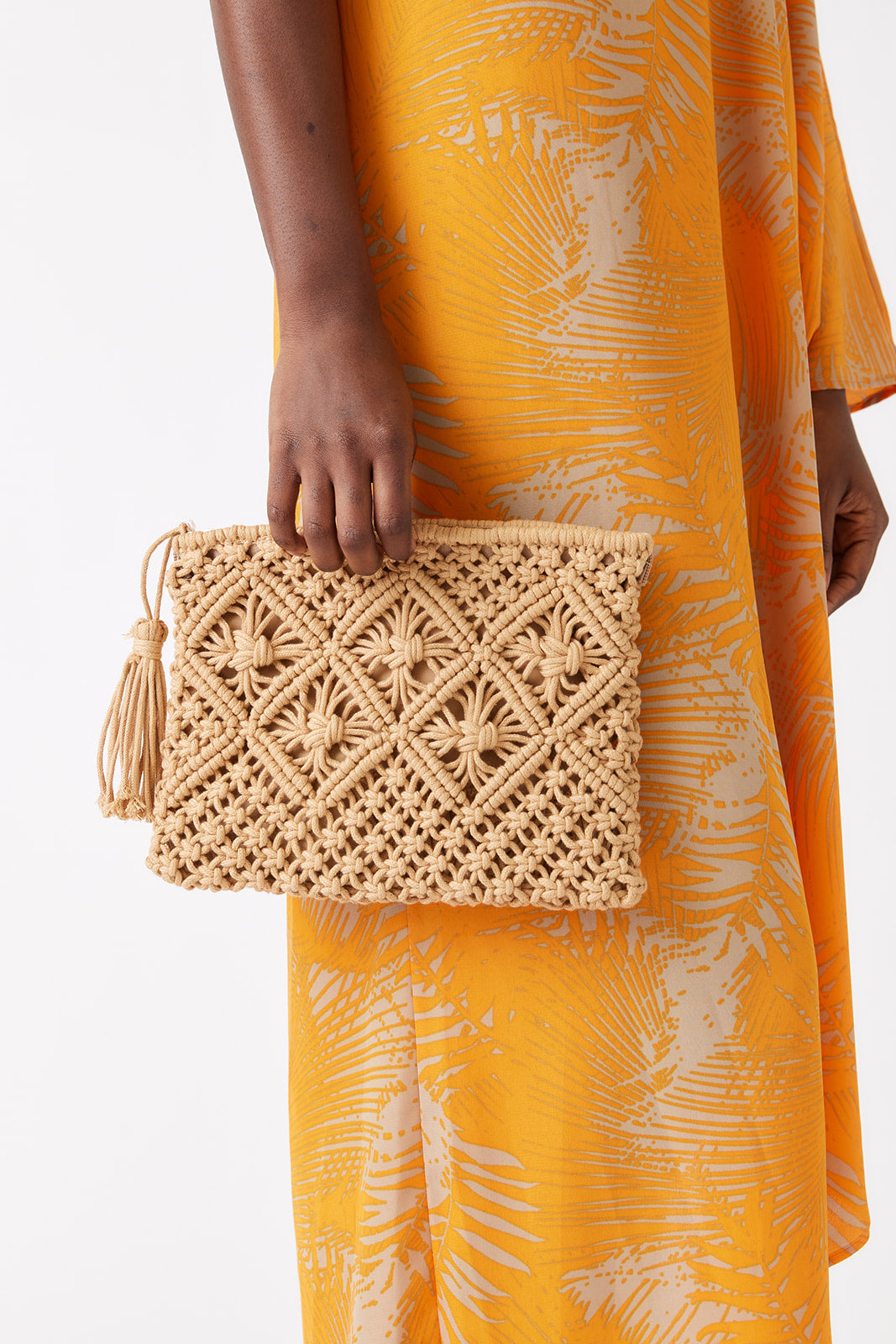 Kai Rope Macrame Clutch - fab'rik