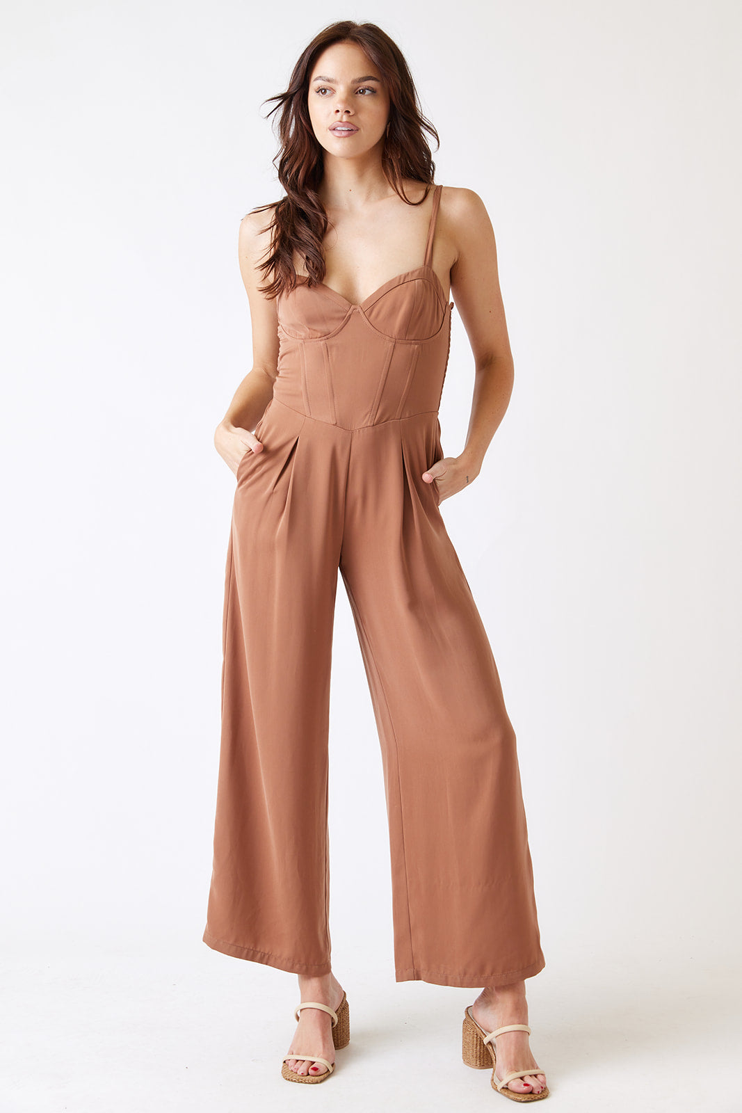 Cassie Corset Style Jumpsuit - fab'rik