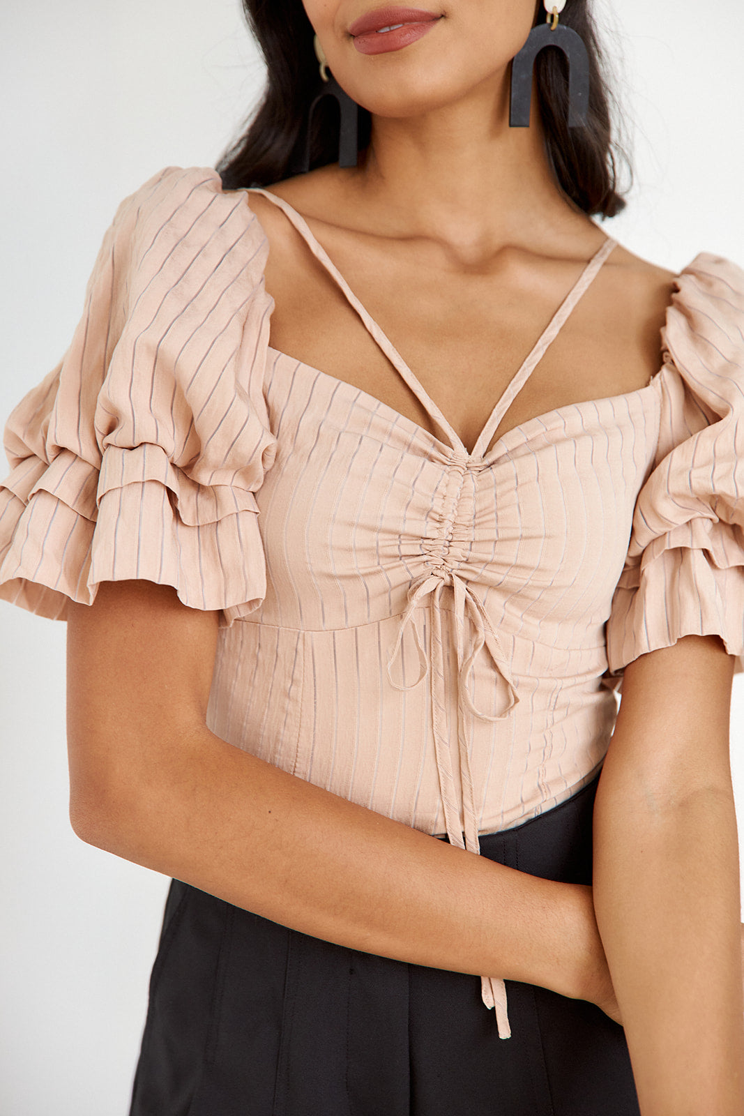 Kathie Puff Sleeve Blouse - fab'rik