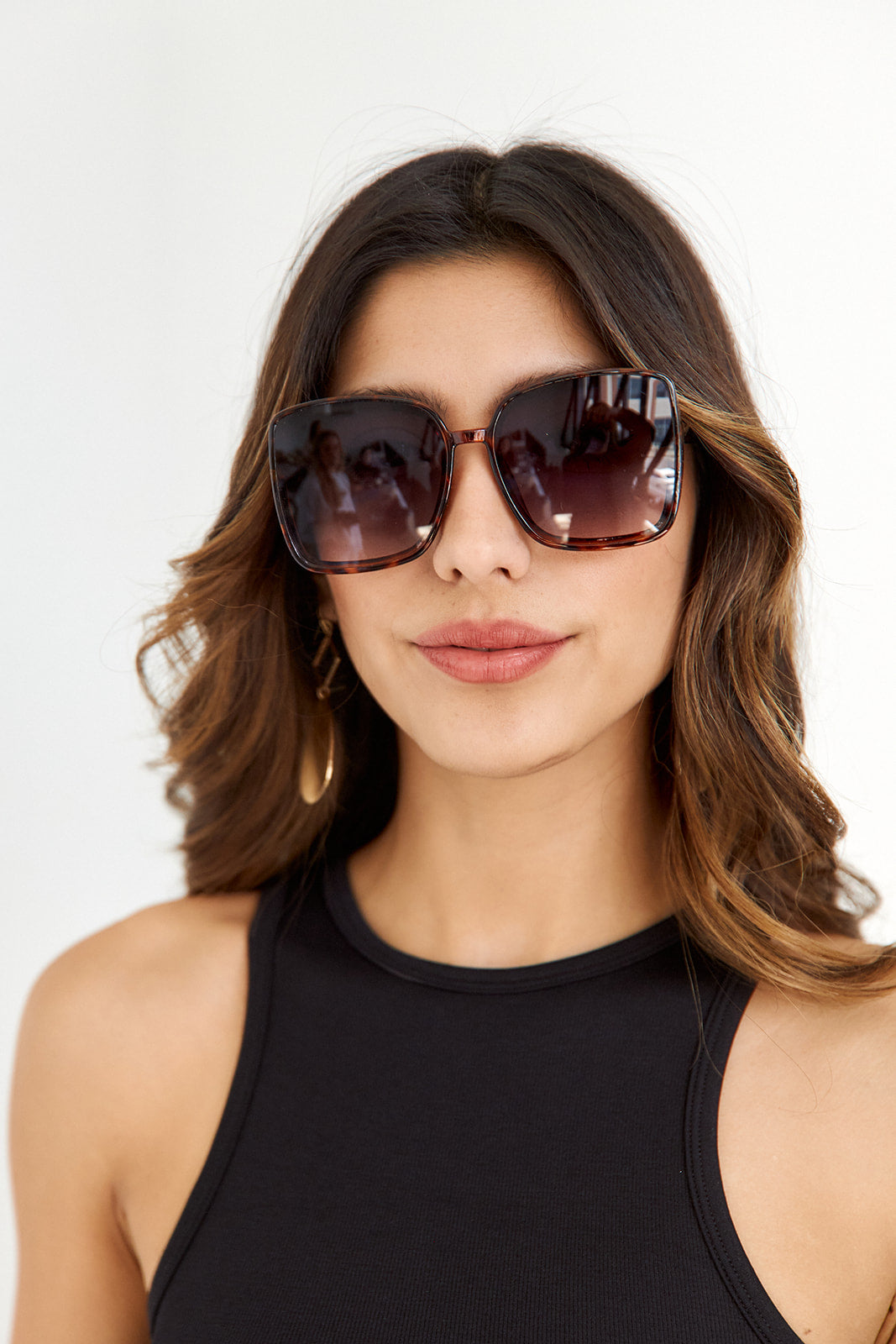 Lucia 70's Square Sunglasses - fab'rik