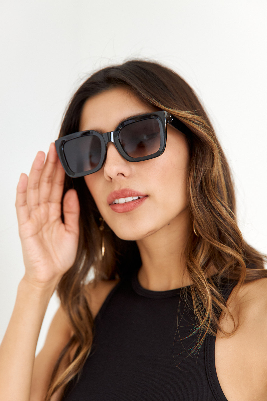 Como Oversized Square Sunglasses - fab'rik