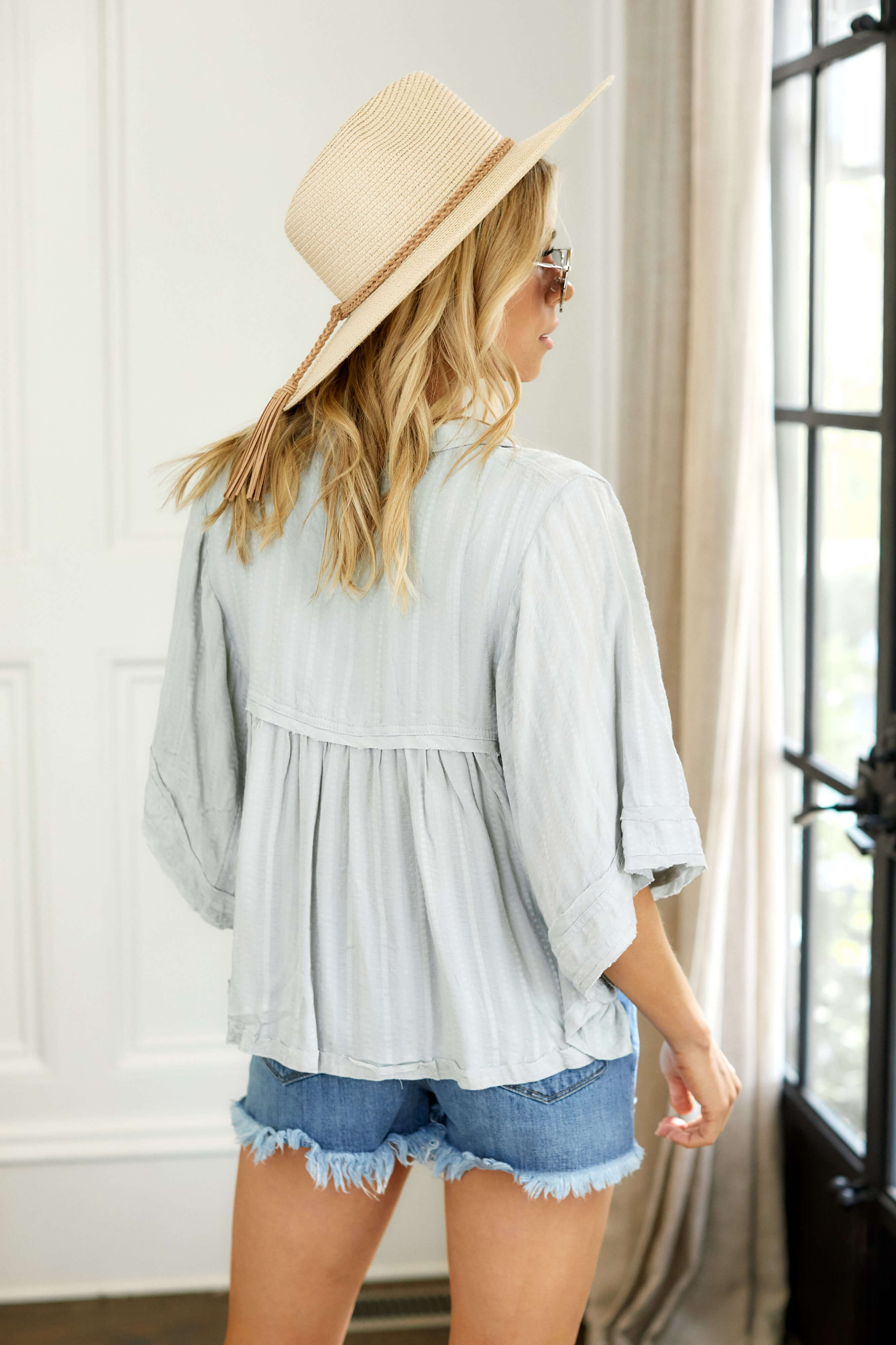Heather Short Sleeve Top - fab'rik