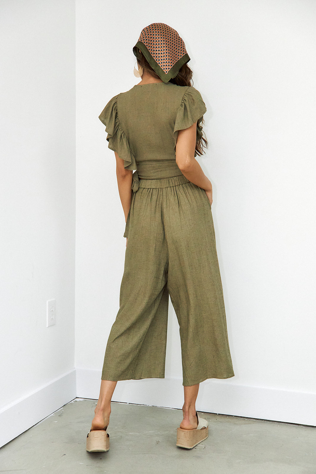 Medi Wide Leg Cropped Pant - fab'rik