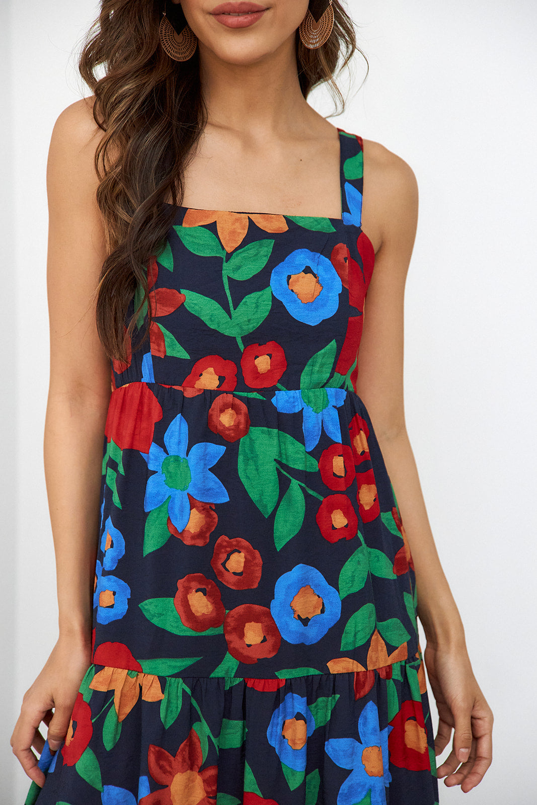 Orla Floral Tiered Maxi Dress - fab'rik
