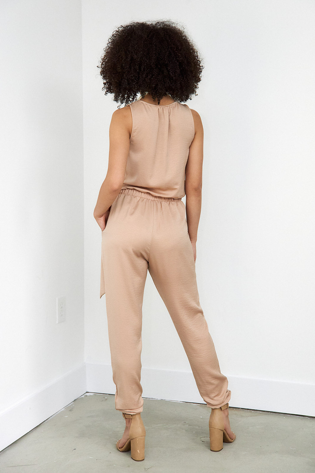 Dahlia Side Tie Jumpsuit - fab'rik