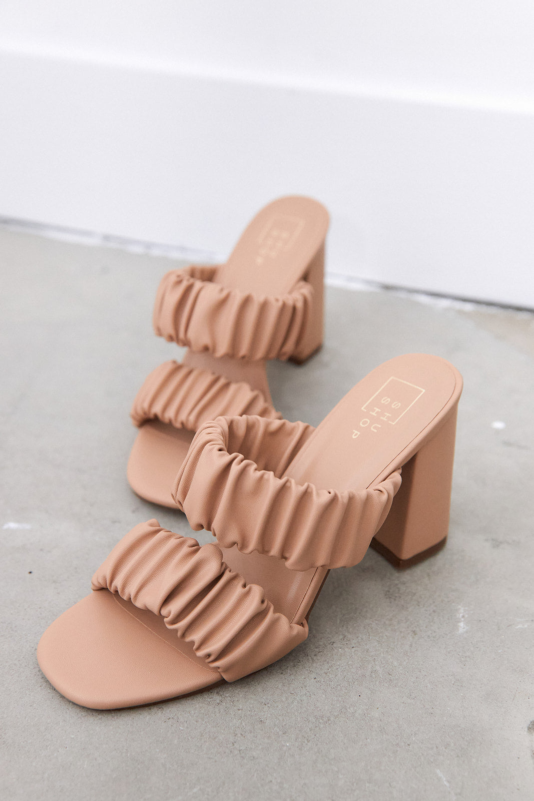 Hidilyn Ruched Heel - fab'rik
