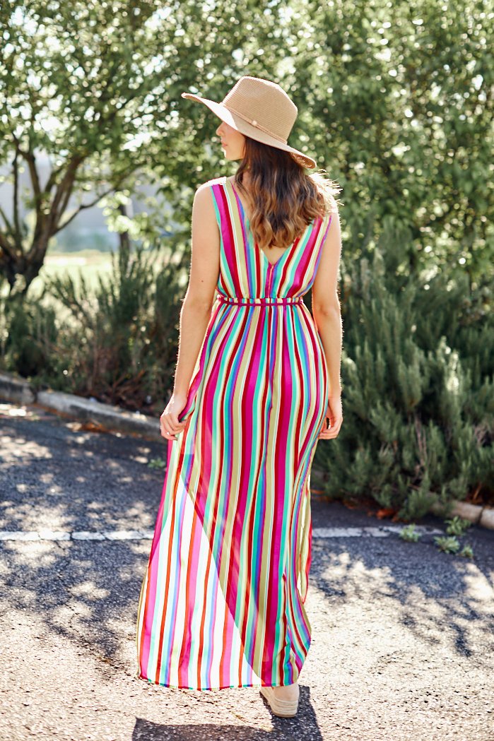BB Dakota in the Rainbows Maxi Dress - fab'rik