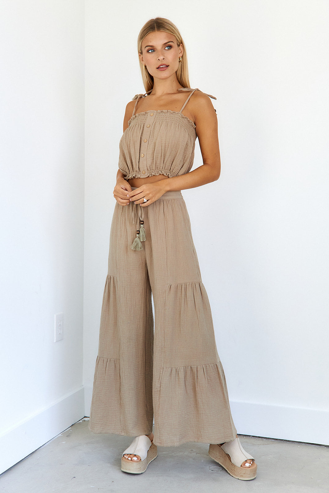 Whitley Wide Leg Pants - fab'rik