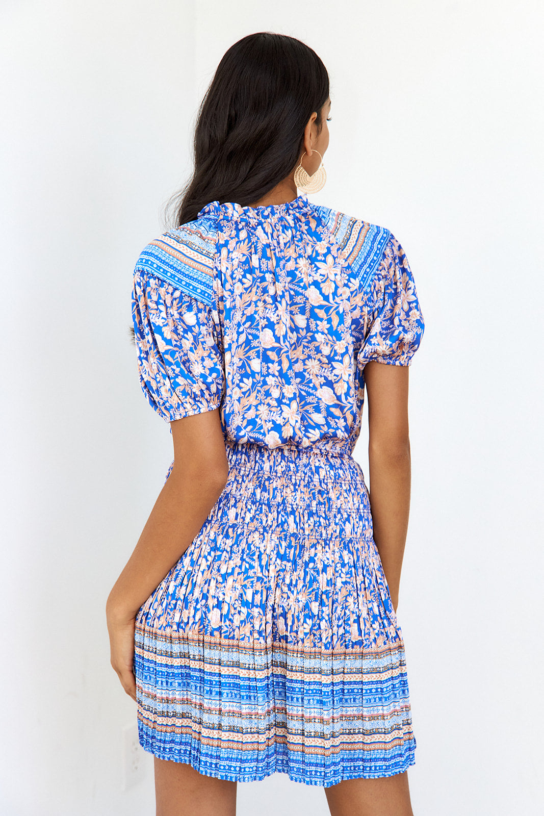 Hudson Floral Mini Dress - fab'rik