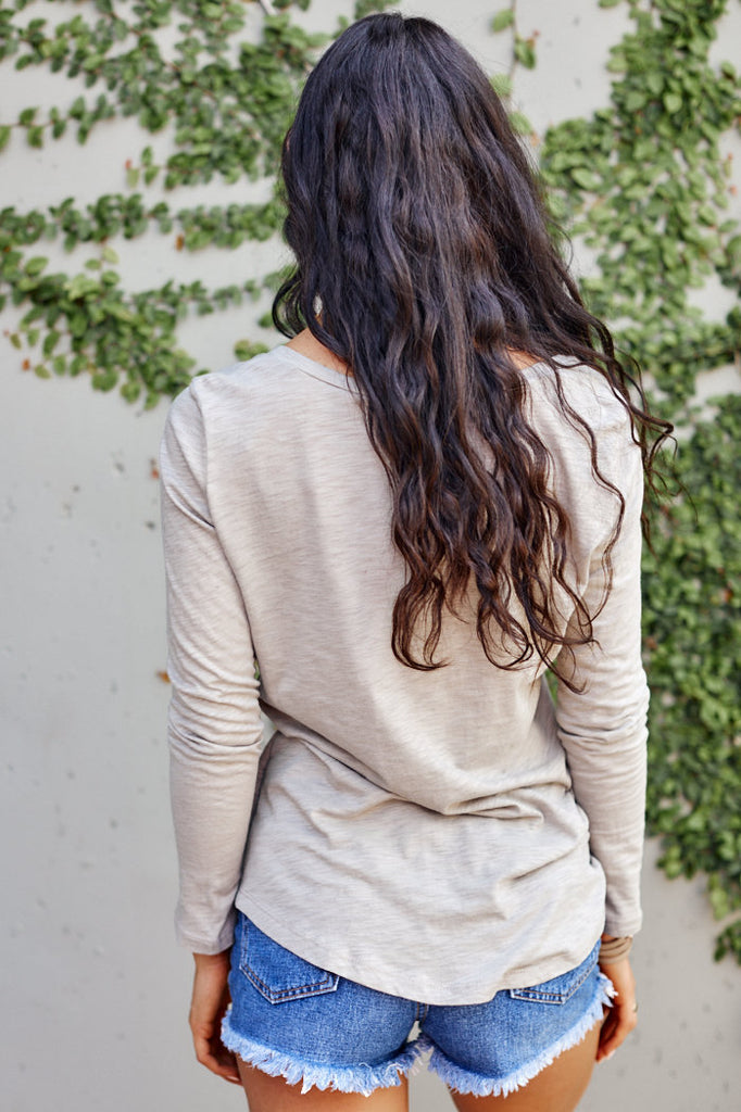Chelsea Long Sleeve Pocket Tee - fab'rik