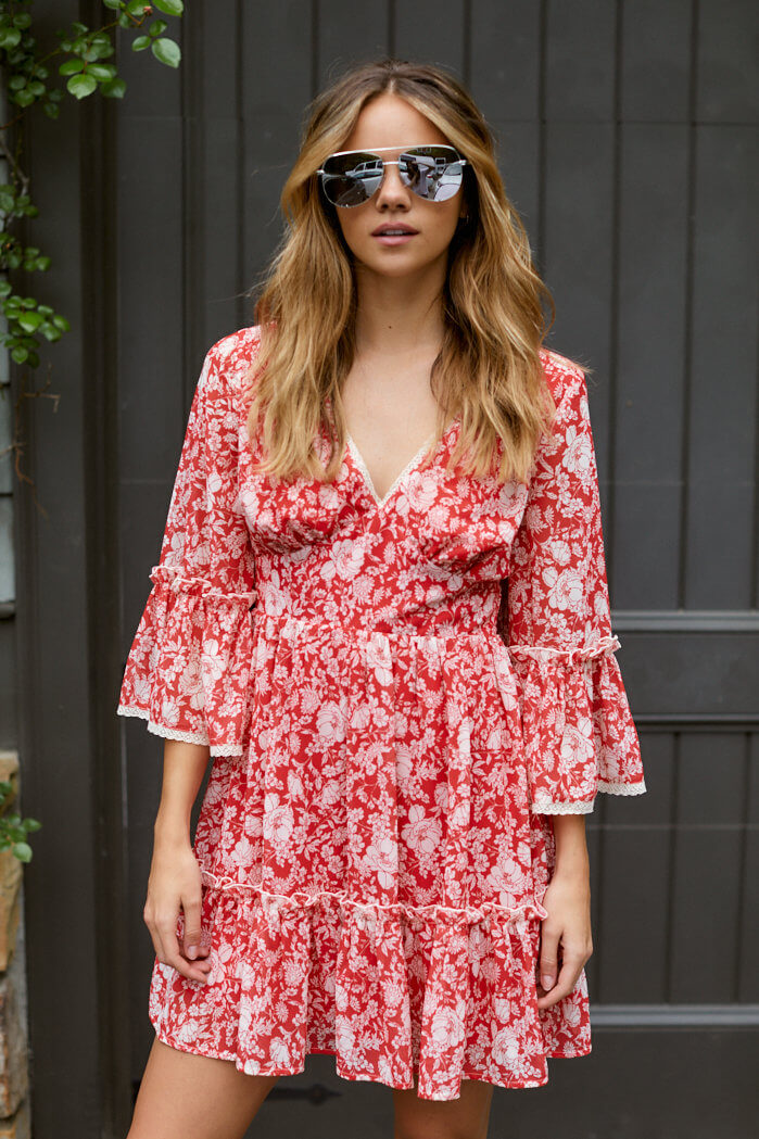 SALE - Brooklyn Tiered Mini Dress - fab'rik