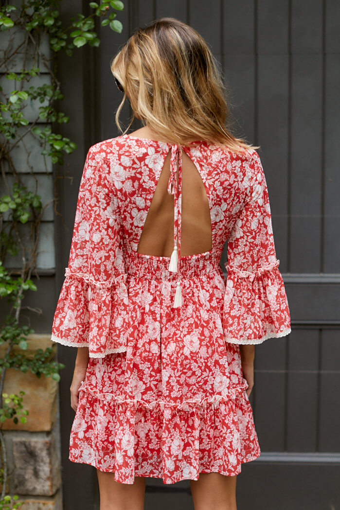 SALE - Brooklyn Tiered Mini Dress - fab'rik