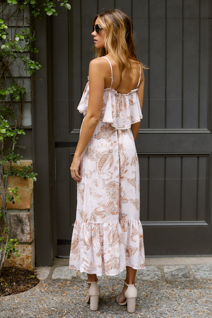 Emerie Printed Maxi Dress - fab'rik
