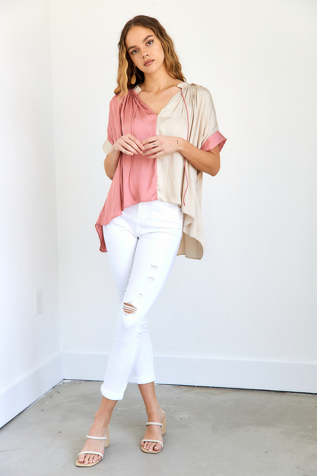 Fairhope Distressed Skinny Jeans - fab'rik