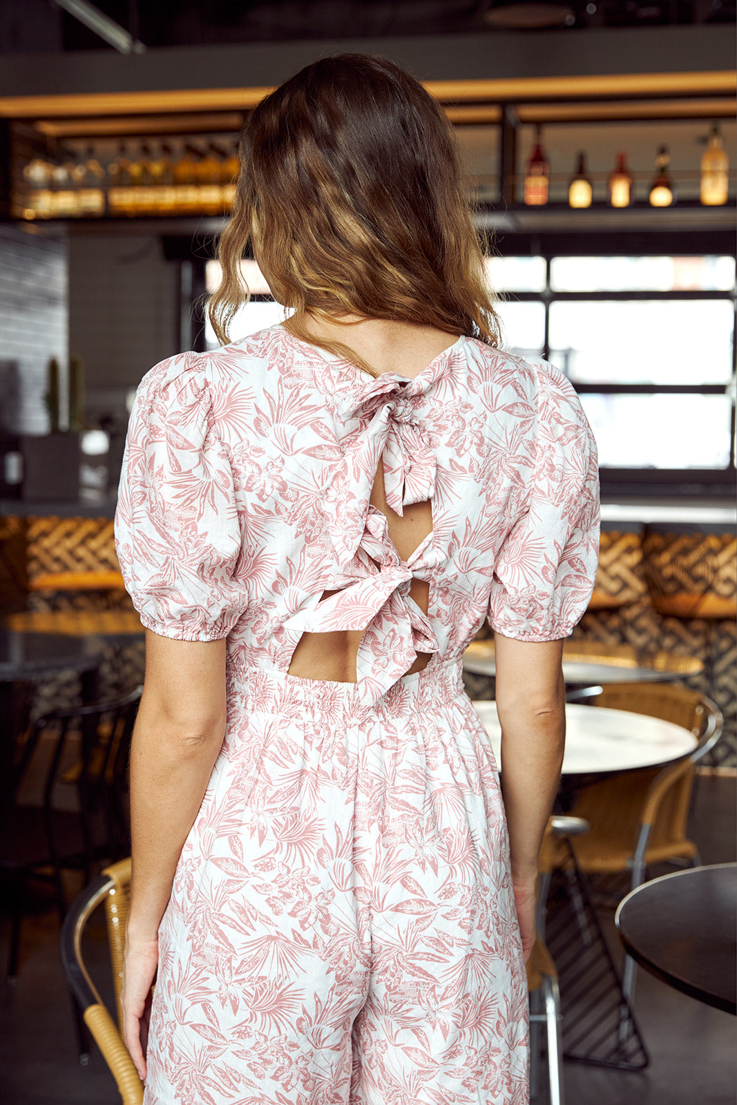 Lucy Floral Jumpsuit - fab'rik