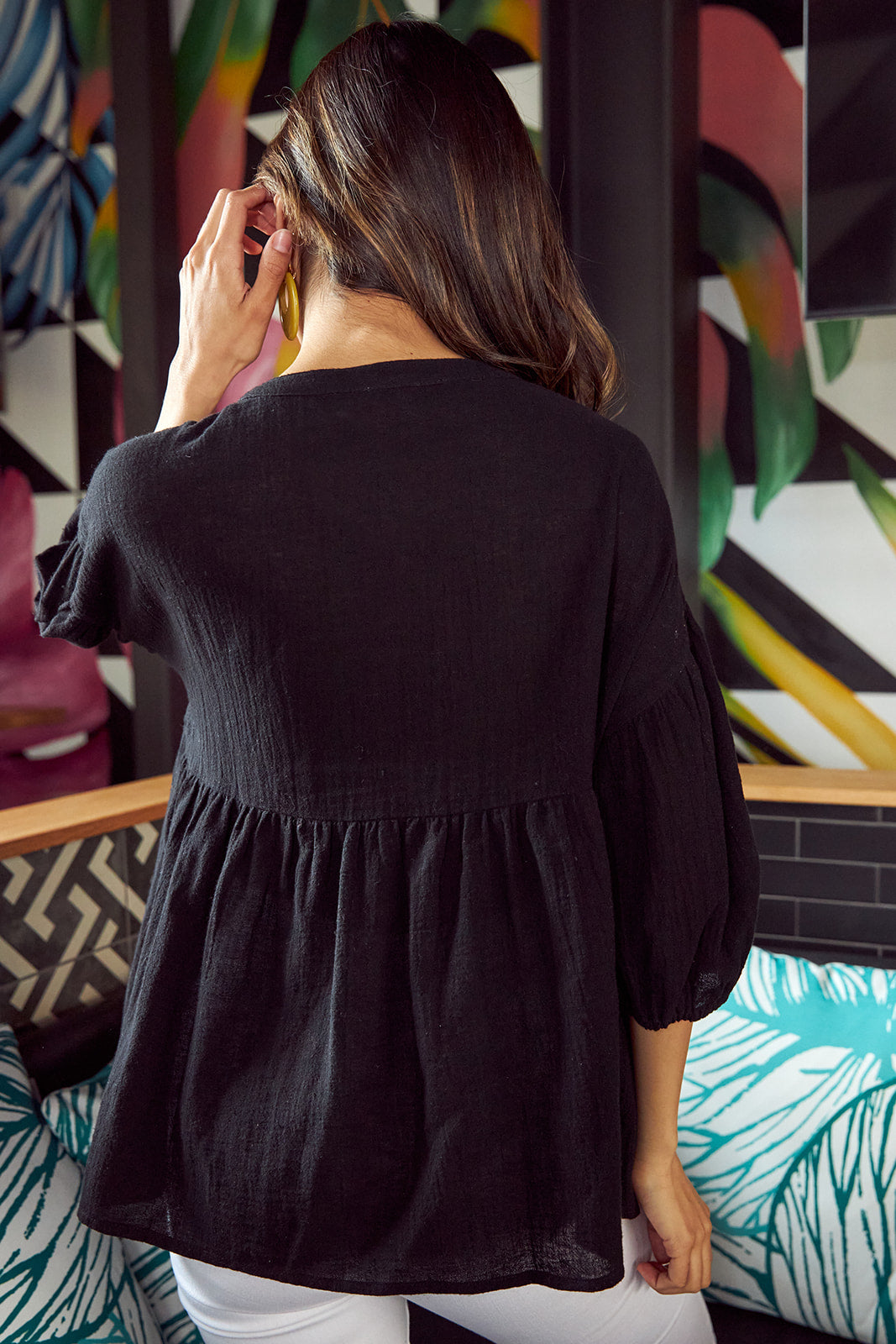Ottilie Geometric Top - fab'rik