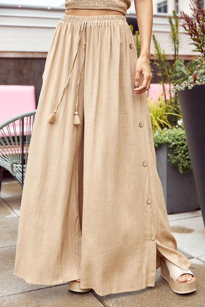 Juniper Side Button Pant - fab'rik