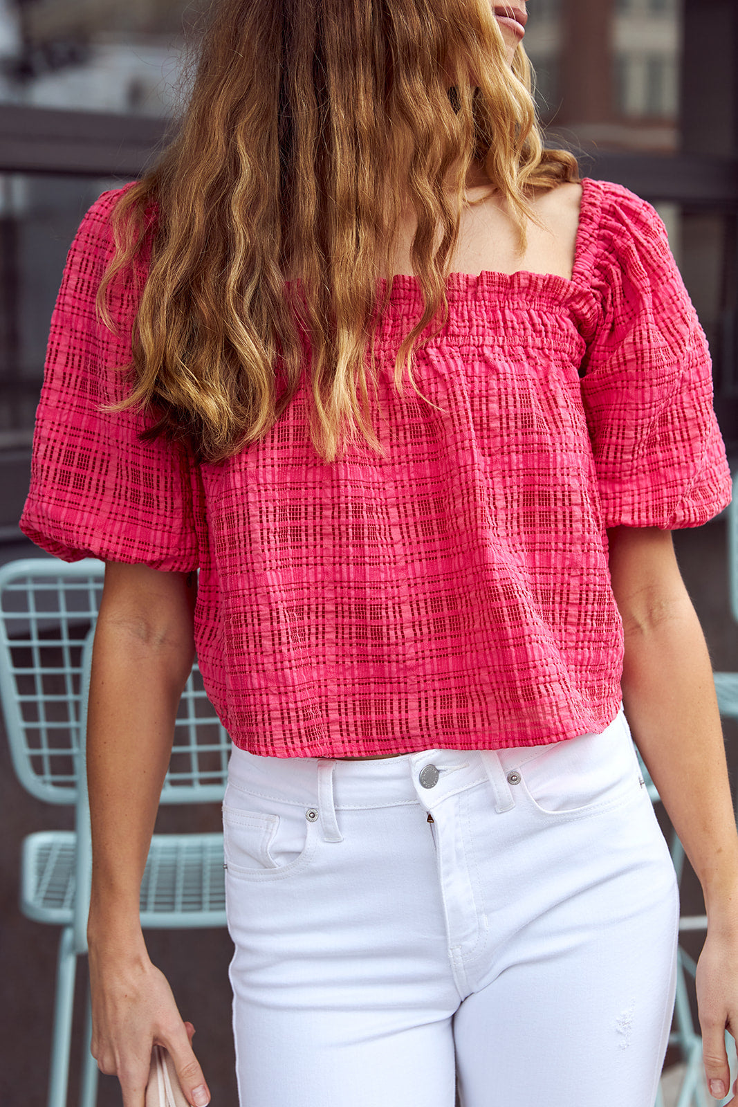 Willa Square Neck Blouse - fab'rik