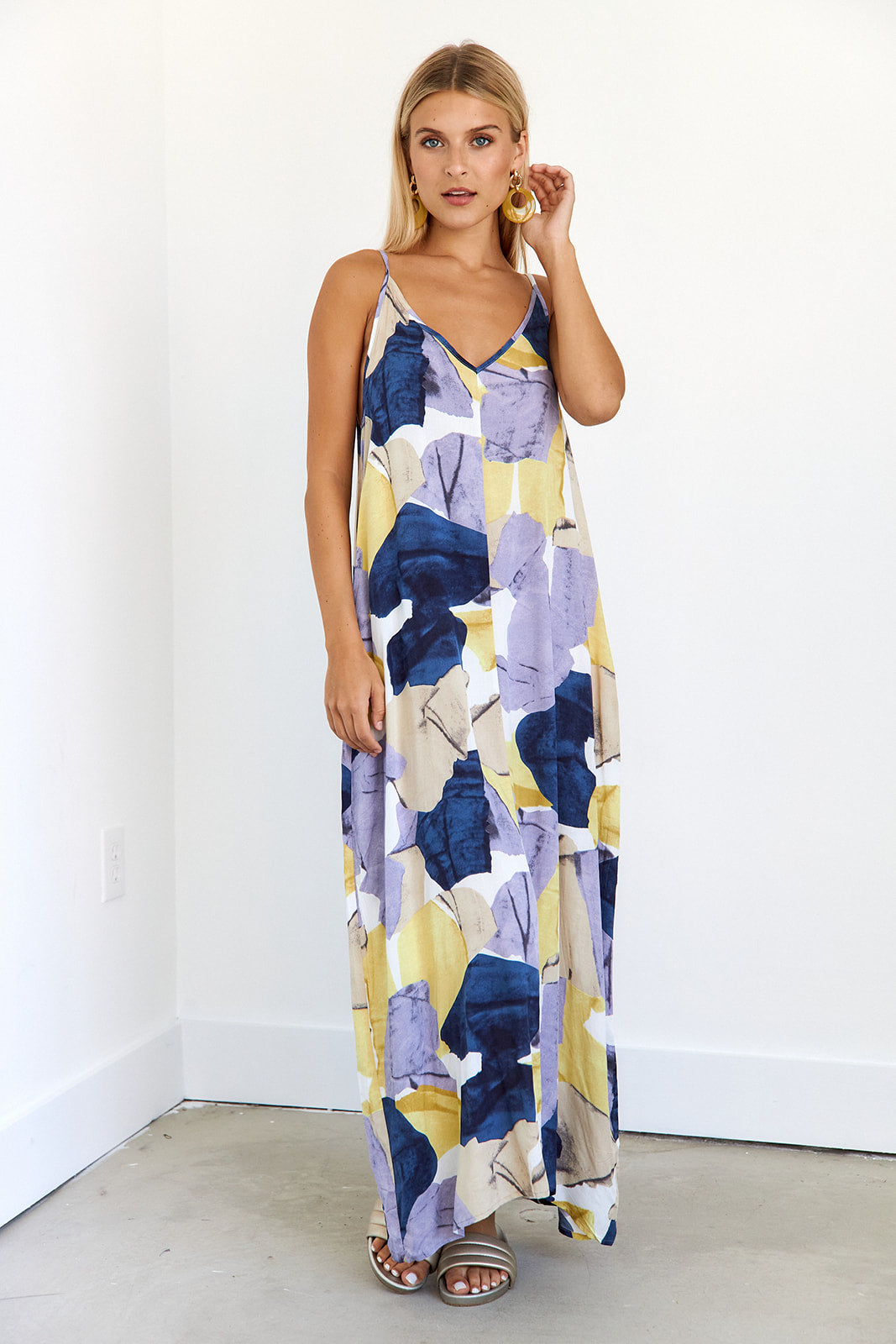 Kit Printed Maxi Dress - fab'rik