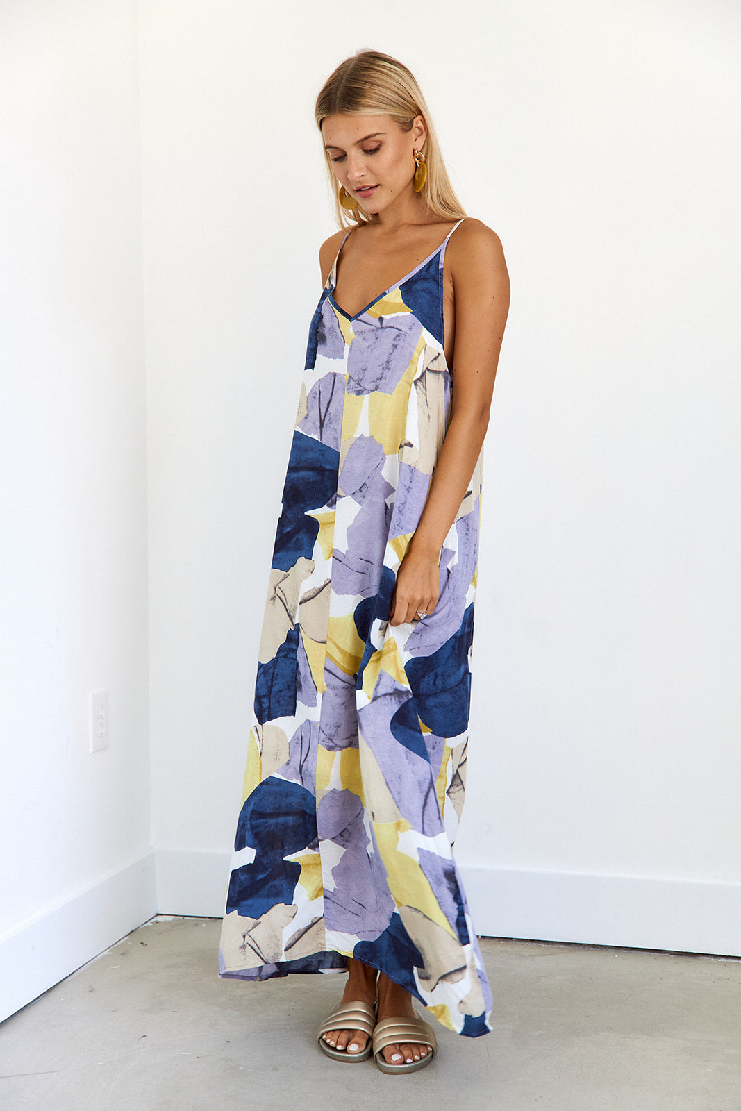 Kit Printed Maxi Dress - fab'rik